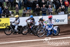 4. juli 2018 Superligaspeedway Holsted Tigers vs Esbjerg Vikings