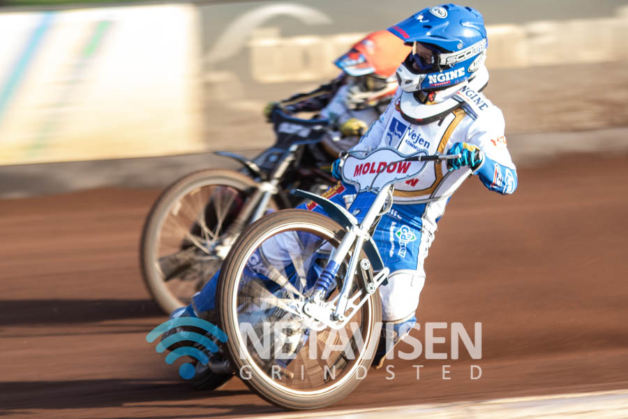 Superligaspeedwaymatch mellem Holsted og Slangerup 24. april 2019